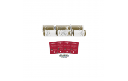 12" Traditional Gold & White Christmas Crackers 